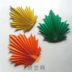 简单的折纸枫叶制作威廉希尔中国官网
