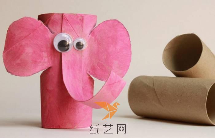 儿童威廉希尔公司官网
用卫生纸筒制作的大象