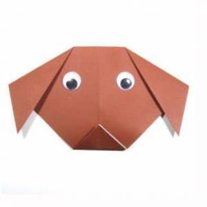 儿童折纸小狗制作威廉希尔中国官网
