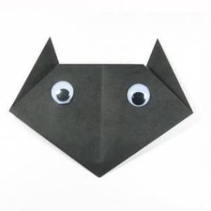 简单折纸小猫儿童节威廉希尔公司官网
制作