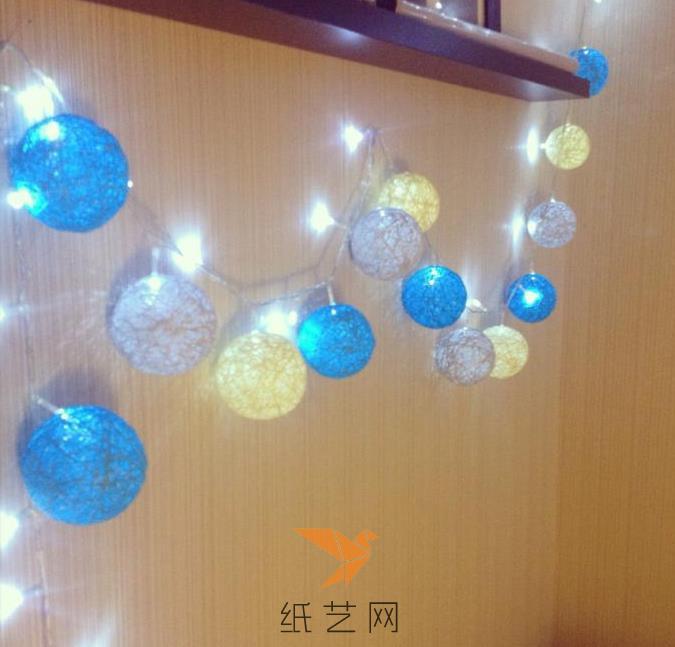 圣诞节灯笼装饰超简单彩灯制作威廉希尔中国官网
