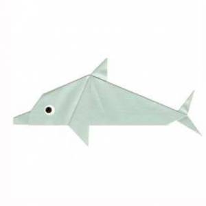 可爱的折纸小海豚制作威廉希尔中国官网
