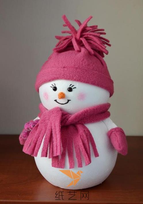 新年礼物可爱小雪人制作威廉希尔中国官网
