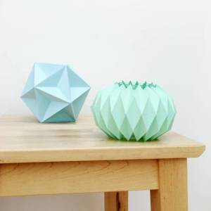 现代感十足的折纸多边形灯笼烛台制作威廉希尔中国官网
