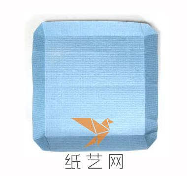 收纳好帮手折纸方形浅盘子折纸盒子制作威廉希尔中国官网
