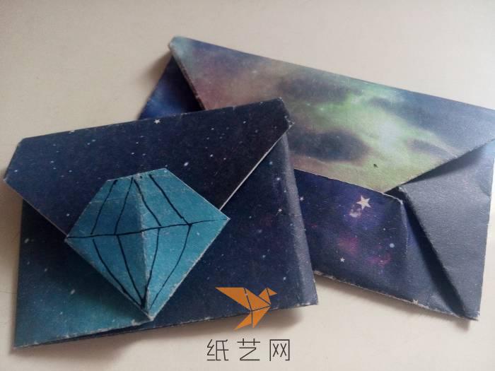 星空信封，唯美的星空信封制作威廉希尔中国官网
