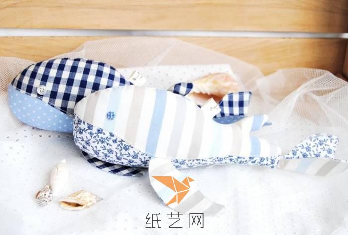 可爱的布艺小鲸鱼抱枕制作威廉希尔中国官网
 暖暖的新年礼物