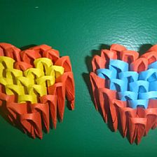 情人节简单立体折纸三角插折纸心的折法视频威廉希尔中国官网
