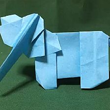 儿童创意简单立体折纸大象的折纸视频威廉希尔中国官网
