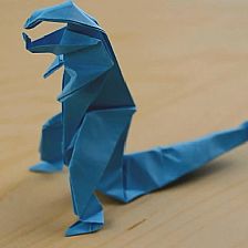 折纸恐龙—立体折纸霸王龙的威廉希尔公司官网
制作方法威廉希尔中国官网
