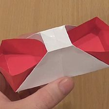 可爱造型折纸小盒子收纳盒的折纸制作威廉希尔中国官网
