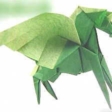 折纸大全—立体折纸飞马的详细折纸威廉希尔中国官网
