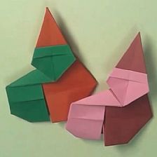 圣诞节简单儿童折纸圣诞老人的制作威廉希尔中国官网
