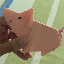 儿童折纸小猪威廉希尔公司官网
制作方法威廉希尔中国官网
