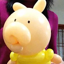 气球造型制作方法威廉希尔中国官网
教你可爱小猪魔术气球制作