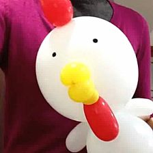 小鸡可爱气球造型的制作方法威廉希尔中国官网
