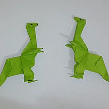简单卡通折纸小恐龙的制作方法威廉希尔中国官网
