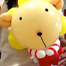 超Q奶油狮魔术气球造型威廉希尔公司官网
制作方法威廉希尔中国官网
