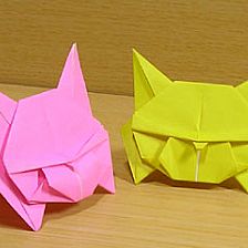 折纸猫实物图制作威廉希尔中国官网
