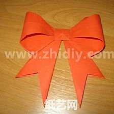 可爱的折纸蝴蝶结制作威廉希尔中国官网
