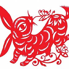 兔与蝶剪纸威廉希尔中国官网
与剪纸图案