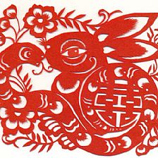 蛇盘兔婚庆剪纸威廉希尔中国官网
与剪纸图案