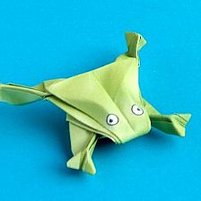 有趣的跳跃折纸青蛙威廉希尔中国官网

