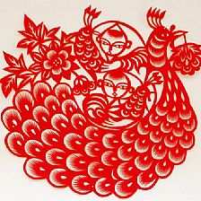 中国民间剪纸的艺术形式与题材