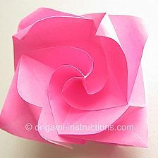 简单旋转折纸玫瑰折纸实拍威廉希尔中国官网

