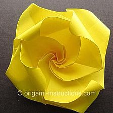 折纸玫瑰的简单折法之新旋转折纸玫瑰花威廉希尔中国官网
