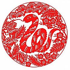 吉祥春节蛇年剪纸窗花图案与剪纸蛇窗花威廉希尔中国官网
