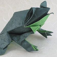 折纸青蛙大全图解手把手教你折纸牛蛙的折纸视频威廉希尔中国官网
