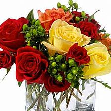 玫瑰花语大全之红色和黄色玫瑰花花语是快乐【附简单玫瑰花折法】