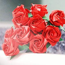 感恩节威廉希尔公司官网
礼物之适合于感恩节的折纸玫瑰花大全