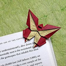 折纸大全之完整折纸蝴蝶书签的折纸视频威廉希尔中国官网
