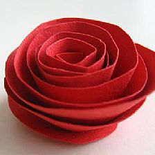 折纸玫瑰花的简单叠法教你最简单的卷纸玫瑰花怎么做