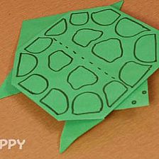 简单儿童折纸大全一步一步的教你有趣的折纸小乌龟折纸威廉希尔中国官网
