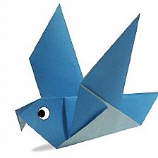 鸽子简单折纸图解威廉希尔中国官网
—儿童折纸大全动物篇