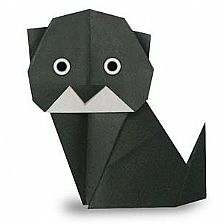 折纸小黑猫的折纸图解威廉希尔中国官网
—儿童威廉希尔公司官网
折纸猫的折法