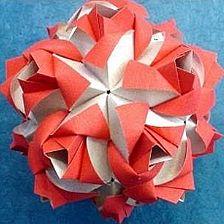玫瑰花的纸球花折法制作威廉希尔中国官网
教你制作折纸玫瑰花花球灯笼