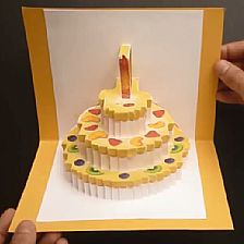 生日贺卡威廉希尔公司官网
制作威廉希尔中国官网
之立体生日蛋糕贺卡如何制作
