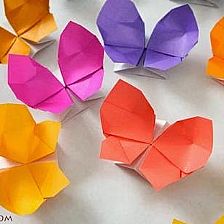 折纸蝴蝶盒子的折法威廉希尔中国官网
手把手教你折纸蝴蝶小礼盒的折法