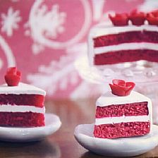 橡皮泥威廉希尔公司官网
制作图片视频威廉希尔中国官网
之红丝绒蛋糕应该如何使用陶土制作