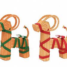【纸模型】圣诞驯鹿圣诞树装饰吊饰的威廉希尔公司官网
纸模型DIY制作纸模图纸和威廉希尔中国官网
