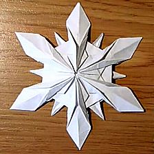新年立体折纸雪花教你如何折叠出逼真可爱的雪花