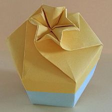 情人节礼物六角折纸礼盒六角折纸盒子收纳盒威廉希尔中国官网
