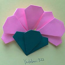 妇女节装饰折纸花的折法威廉希尔中国官网
手把手教你折纸花制作