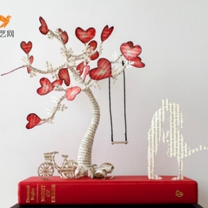 威廉希尔公司官网
制作甜蜜纸雕爱心树情人节礼物